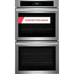 Frigidaire 30 in. Double Electric Built-In Wall Oven with Convection in Stainless Steel
