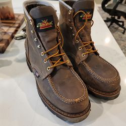 Thorgood 1957 Series waterproof steel moc toe work boots for men