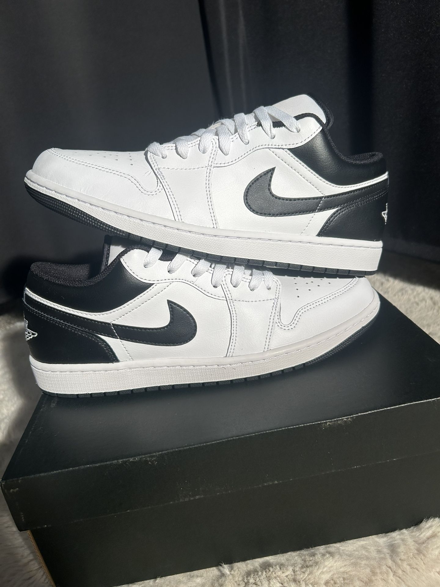 Nike Air Jordan 1 Low 'Reverse Panda' White Black