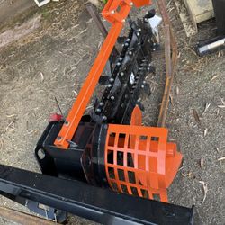 Skid Steer Trencher Attachment 