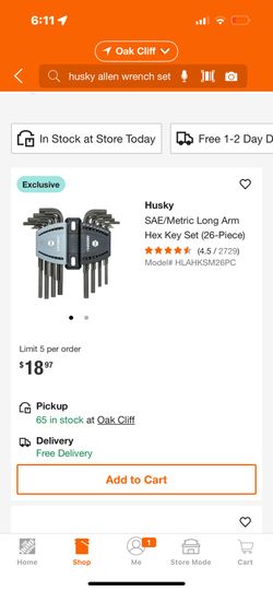 Husky Sae/metric Set 