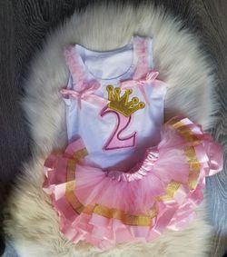 2nd Birthday Princess set
