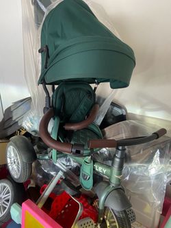 Bentley 5 in 1 trike kids and baby stroller bike