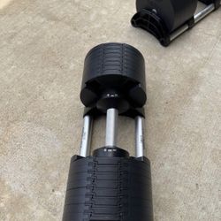 Nuobell Adjustable Pair of Dumbbells 5-80lbs