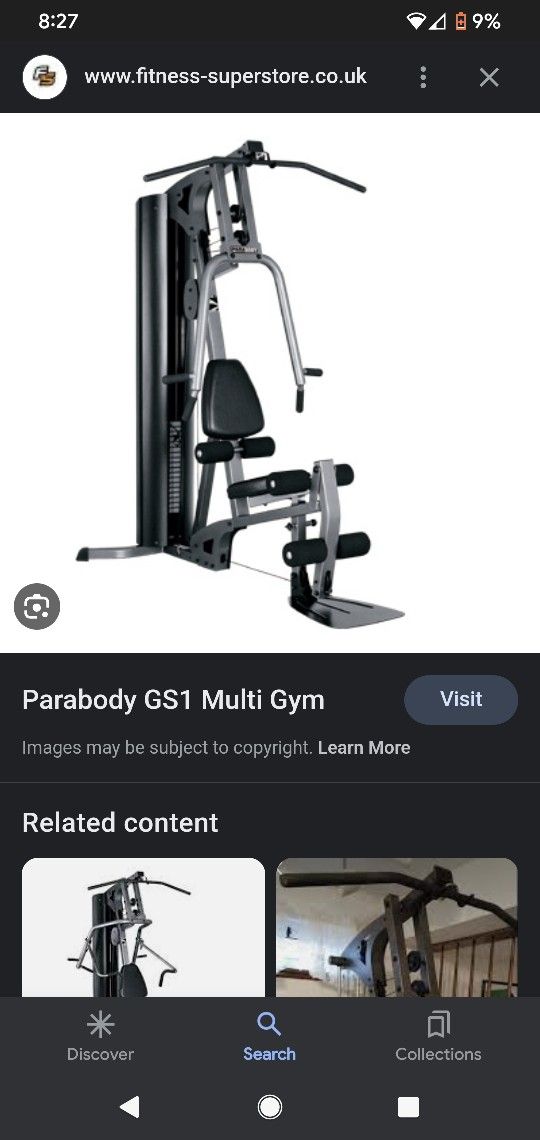 Parabody gs1 home online gym