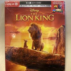 *NEW* The Lion King 4K Ultra HD + BluRay + Digital Code Exclusive Edition