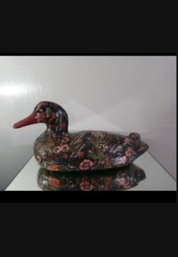 VINTAGE - MC PATCHWORK ARTWORK - DUCK 15"×8" ×6"