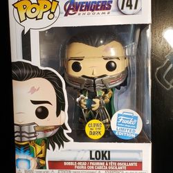 LOKI GLOWS IN THE DARK FUNKO POP