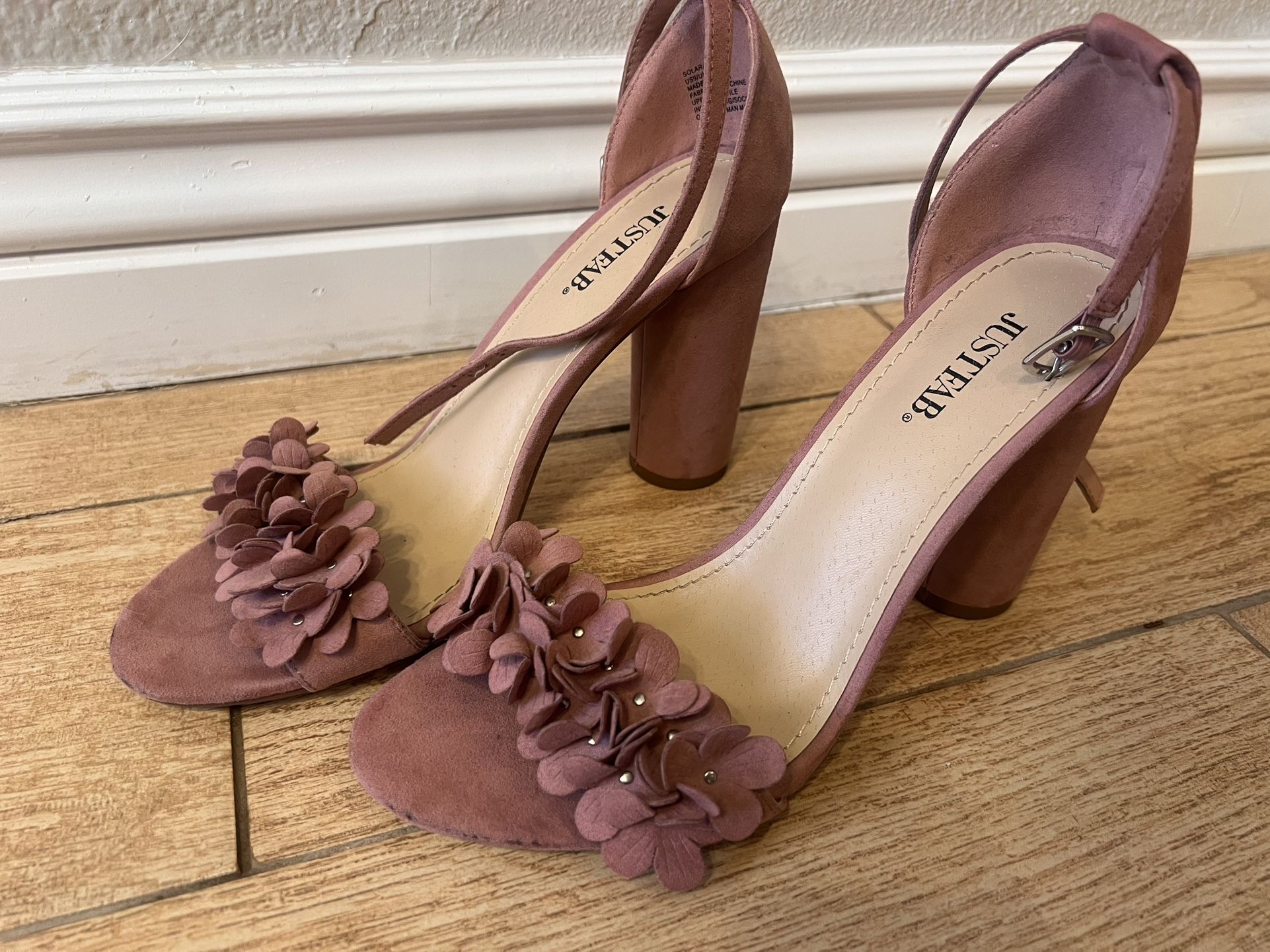 Pink JUSTFAB Heels