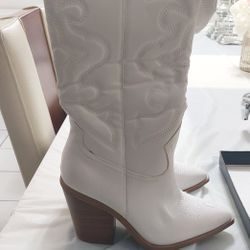 Boots White Cowgirl