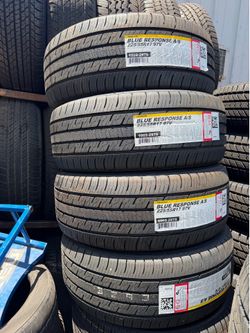 225/55/17 Dunlop Blue Response Tires