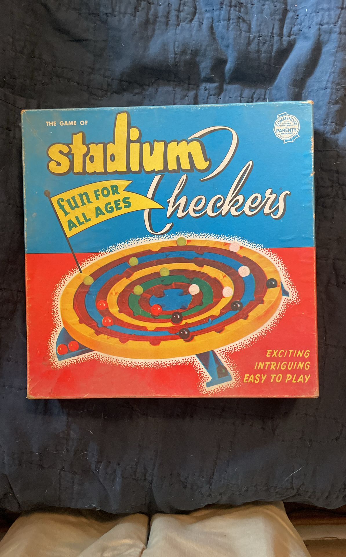 The Game Of Stadium Checkers About 1961