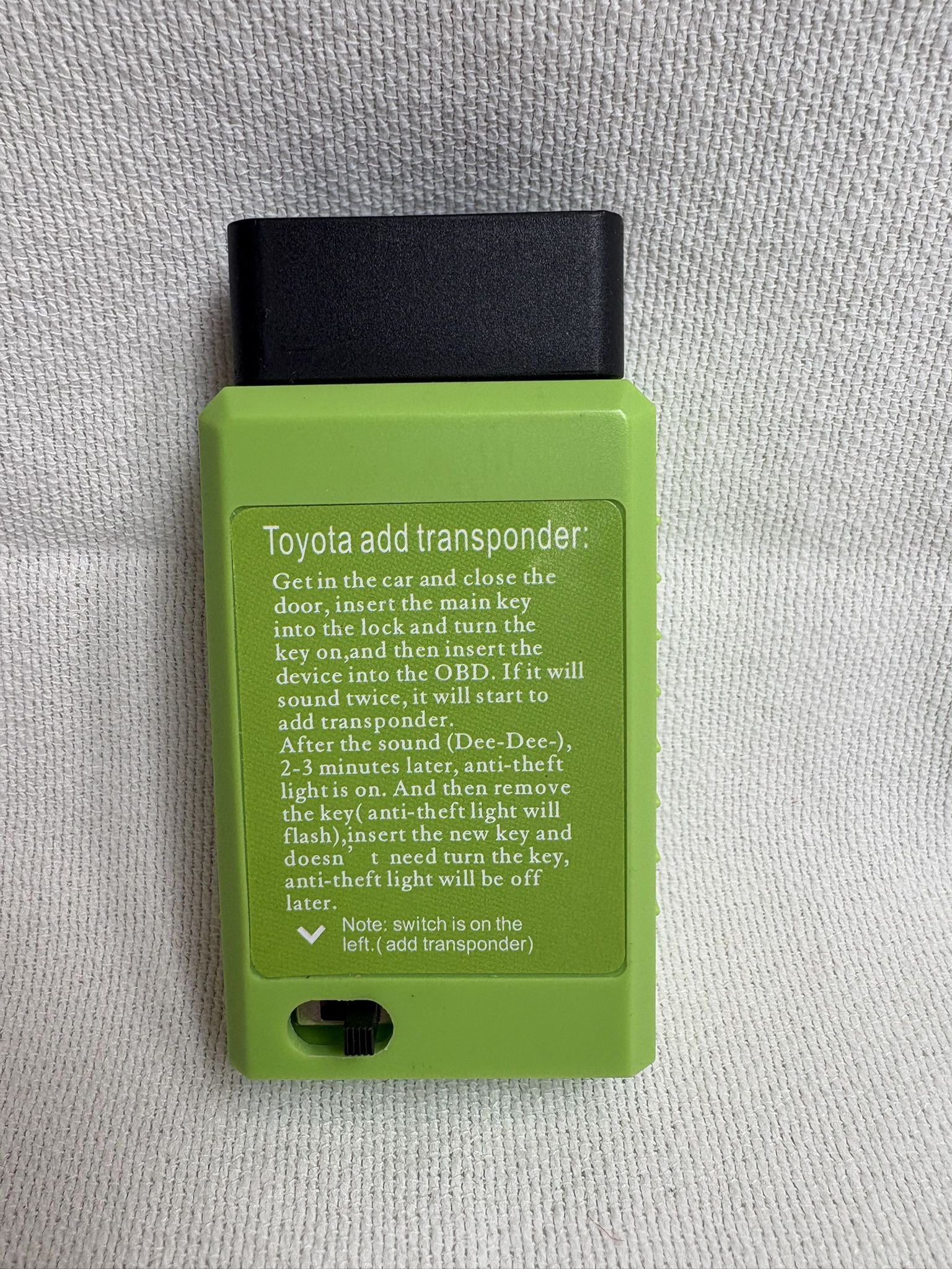 Toyota G OBD Remote Key Program Device