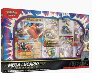 Mega Lucario ex Premium Figure Collection