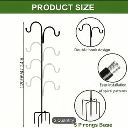 Shepherds Hooks for Outdoor
