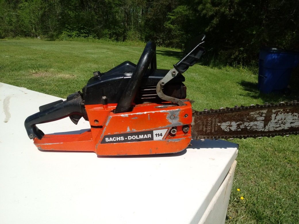 Sachs Dolmar 114 chainsaw