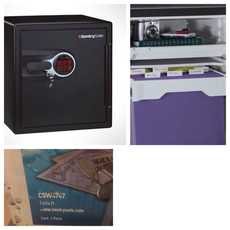 CSW4747 Sentry Safe 1.6 cubic feet digital and key safe