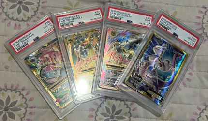 Pokemon XY Evolutions 2016 Sequential Charizard, Venusaur, Blastoise, Mewtwo Slabs