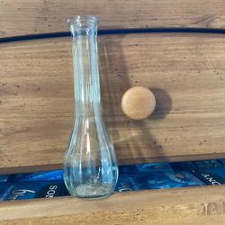 Clear Glass Vase