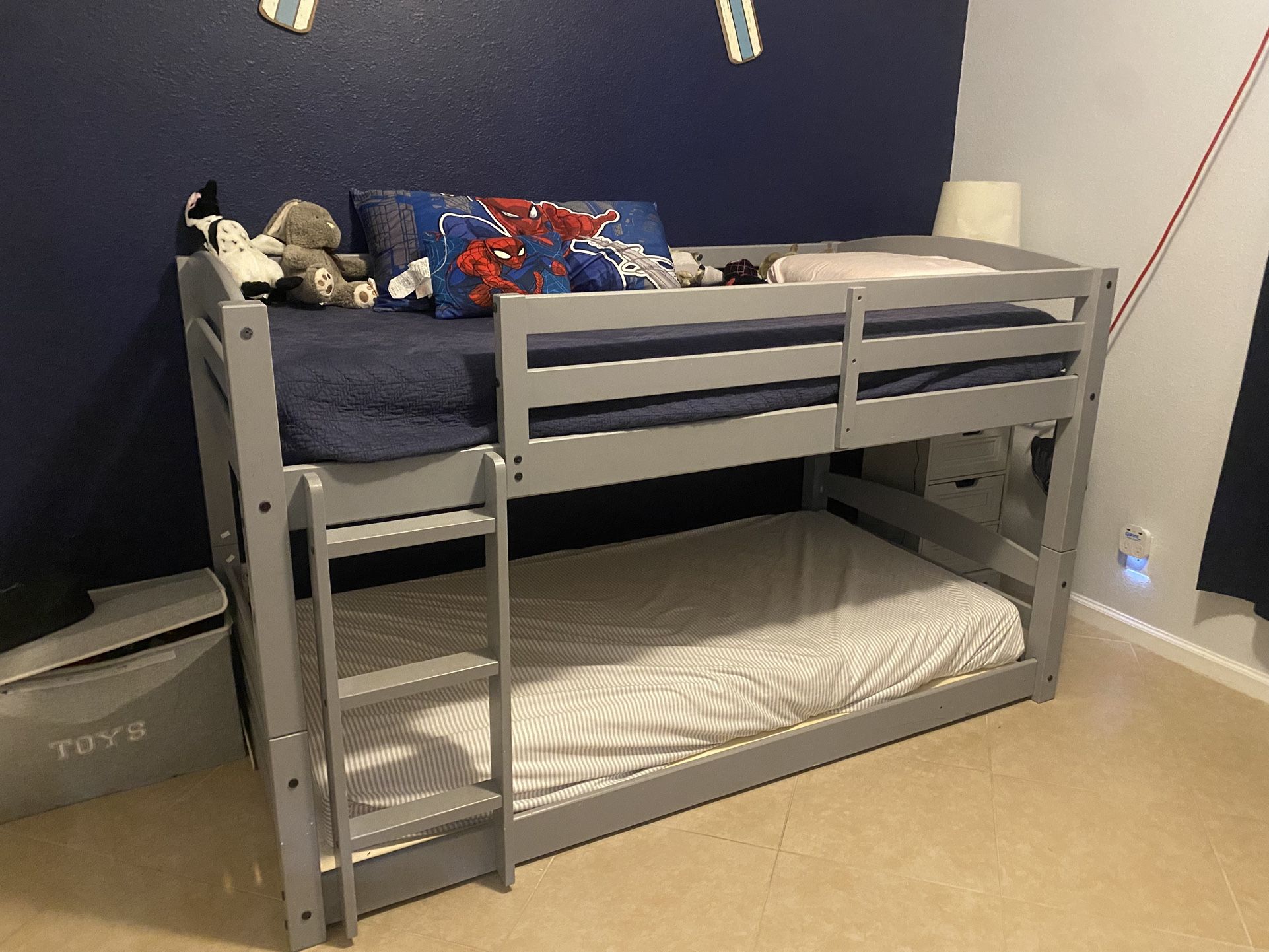 Toddler Bunk Beds With Mattresses 