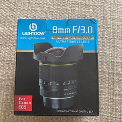 LiGHTDOW Digital SLR Lins  For Canon EDS