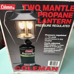 Coleman Propane Lantern Like New