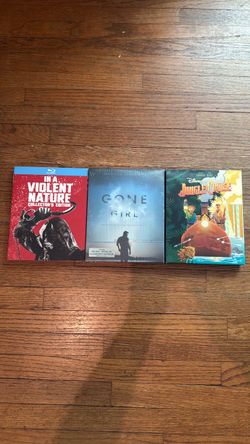 Movies - gone girl , jungle cruise, in a violent nature