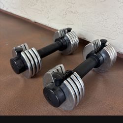 Pro-Form Fusion Space Saver 25 Adjustable Double Set Hand Weights