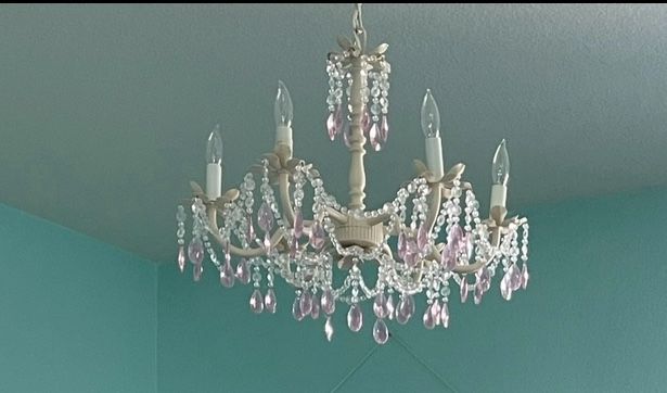 Restoration Hardware Baby Chandelier 