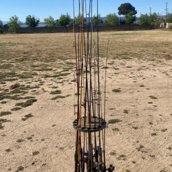 Assorted Fishing Poles 