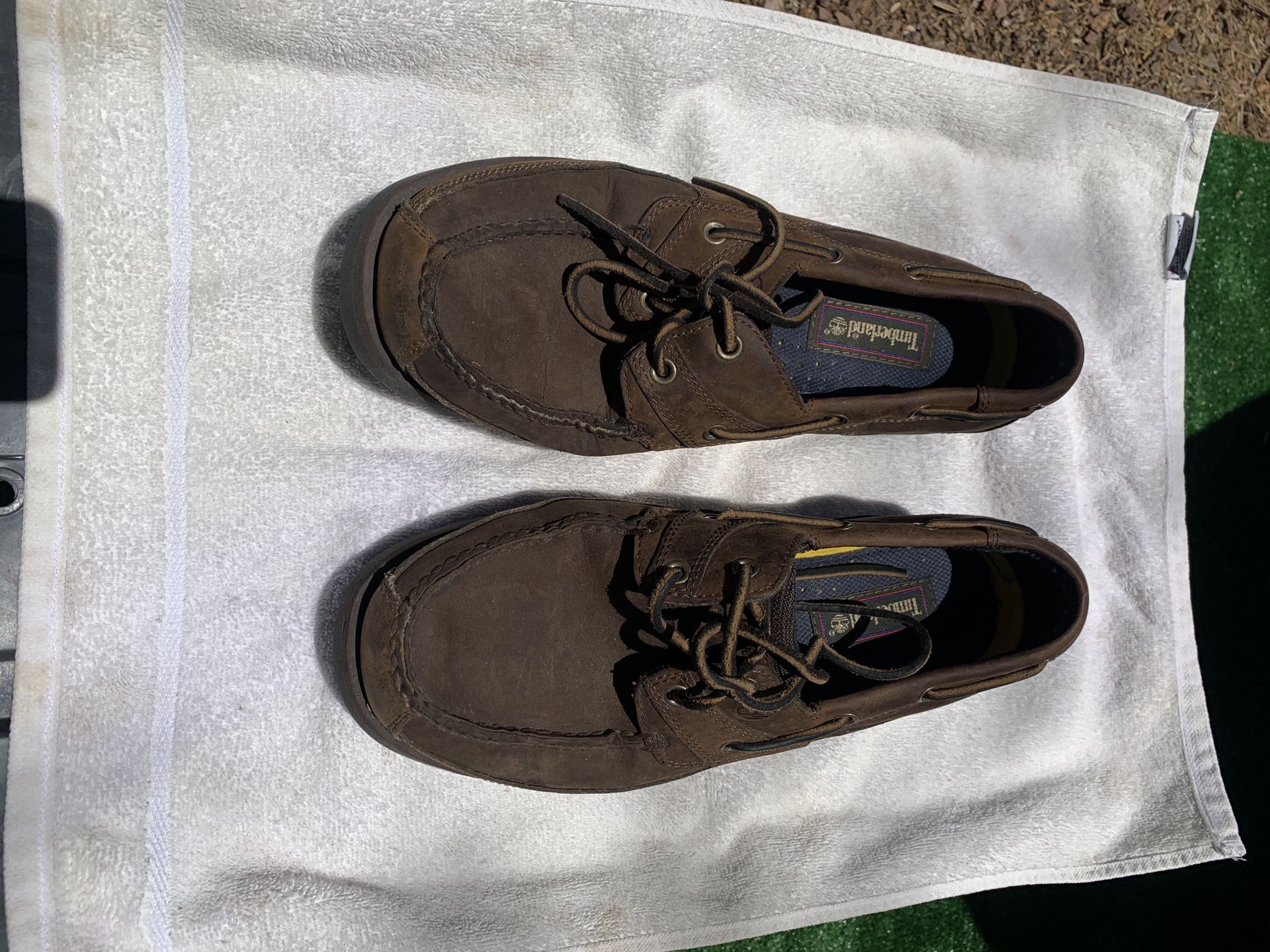 Timberland Size 11 Leather Deck Shoes