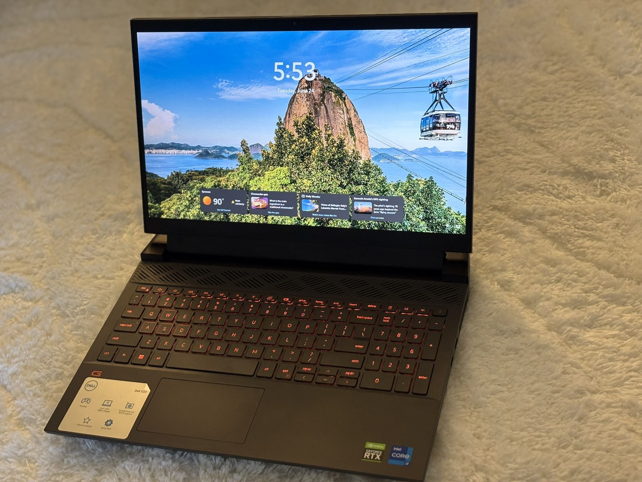 Dell G15 Gaming Laptop – i7 / RTX 3060 / 165HZ / 16GB / 1TB SSD – Excellent Condition