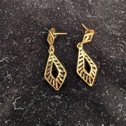 Beautiful Real 14k Gold Earrings
