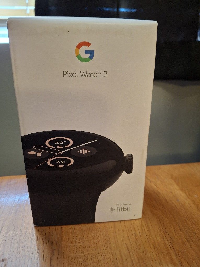 Google Pixel Watch 2 Smartwatch With Obsidian Active Band Read Description