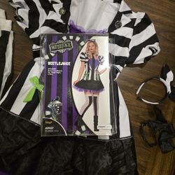 Beetlejuice Halloween Costume