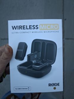 Rode Wireless Micro Ultra-Compact Microphone with USB-C