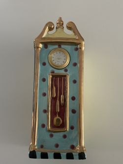 Limoges Style Clock 