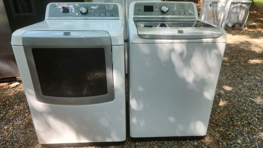 Maytag Washer & Dryer Electric 4 Prong or 3 Prong Set