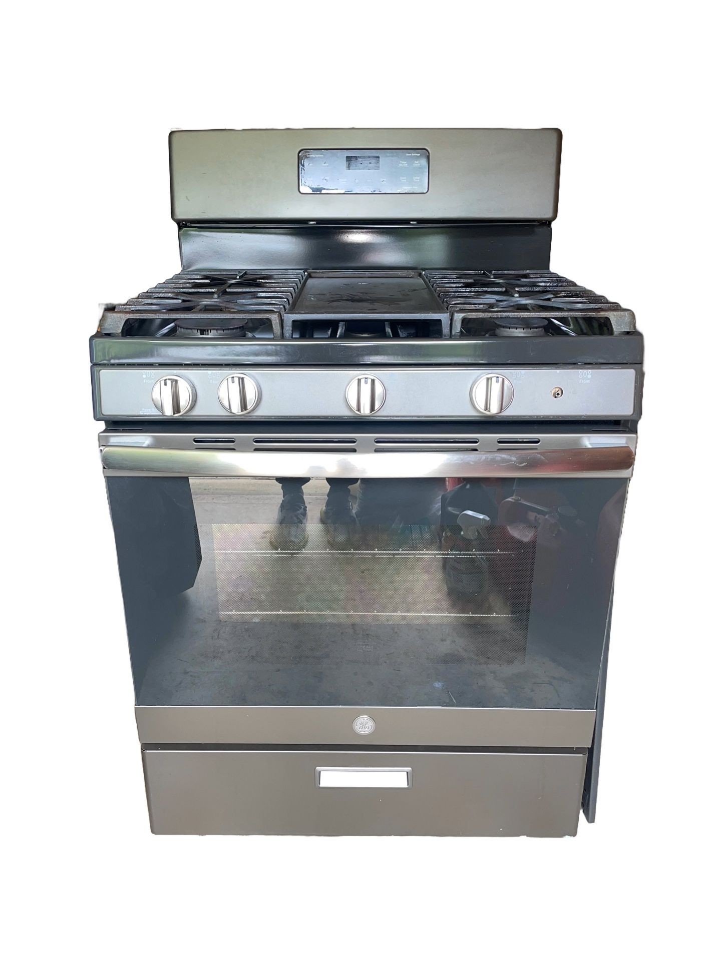 GE Gas Range Stove With Broiler