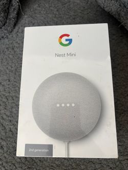 Google Nest Mini 2nd Generation Smart Speaker