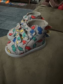 FabKids toddler dinosaur light up shoes