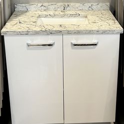 Wall Mount Bath Vanity & Mirror 