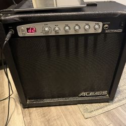 Alesis Spitfire 60 solid-state guitar amplifier