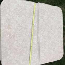 Tan 76” -69” Hot Tub Cover 