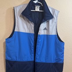 Adidas Men's Vintage Gold Medal Puffer Vest