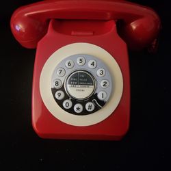 Retro Vintage ALARM RED telephone