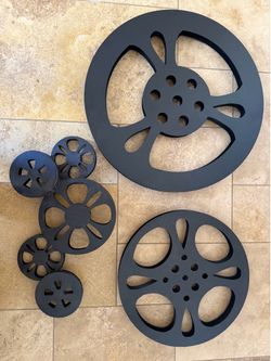 3 Movie Theater Reels Wall Art - N. Summerlin, NV
