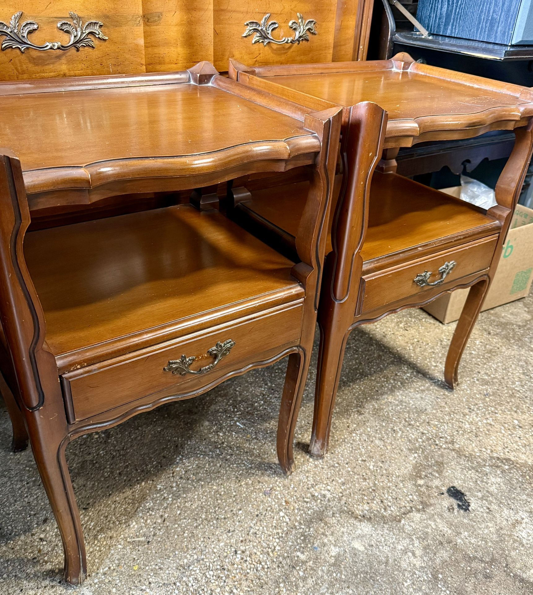 Link Taylor French Provincial Nightstands