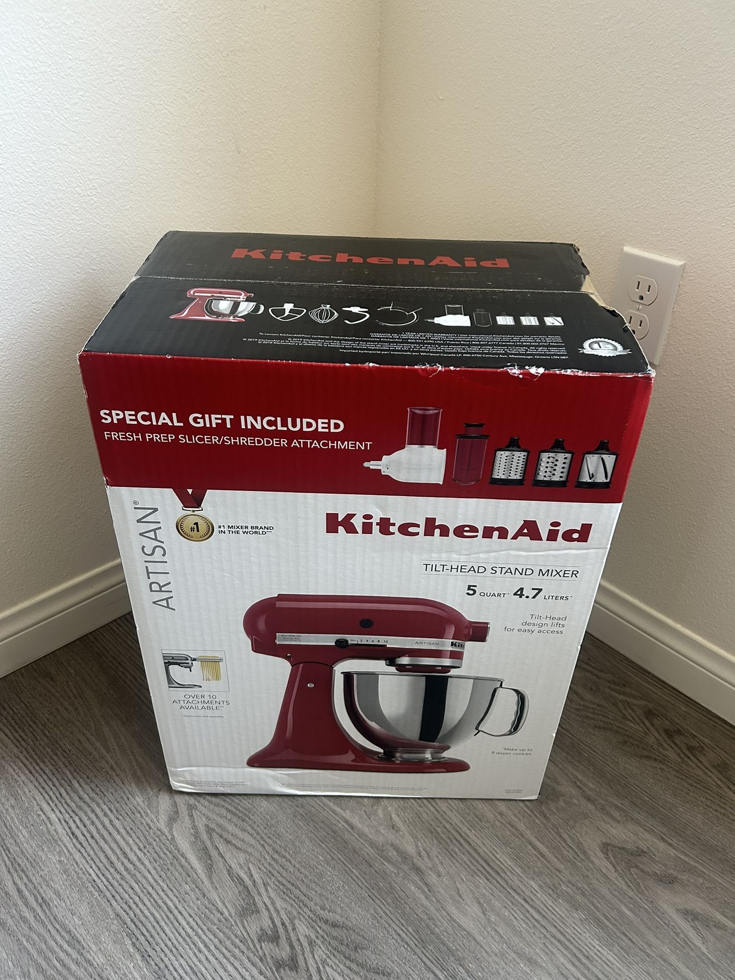 Kitchen Aid Tilt - Head Stand Mixer 5 Quart 4.7 Liters