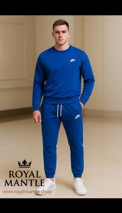 New Design Blue Matching Set Size XL 